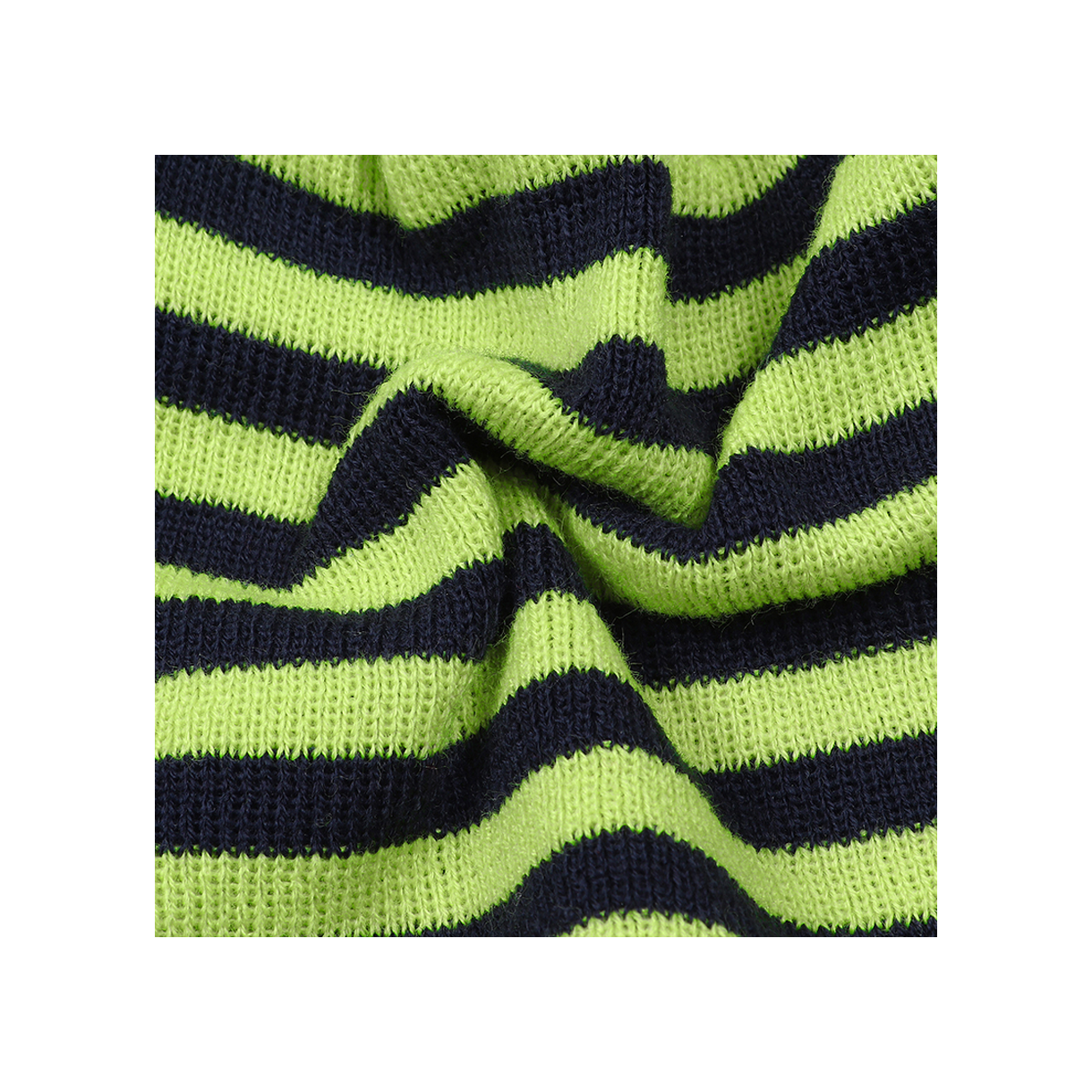 아웃도어서비스 스트라이프 비니 - 라임/네이비(OS Striped Beanie - Lime/Navy) - 4
