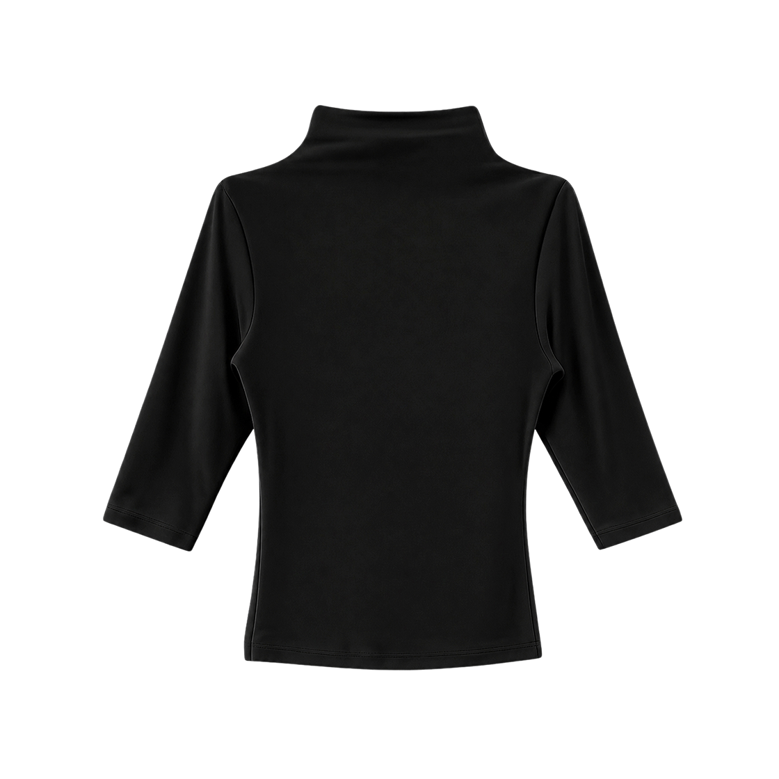 본네 에센셜 모크넥 탑 블랙(Bonnae essential mock neck top Black) - 2