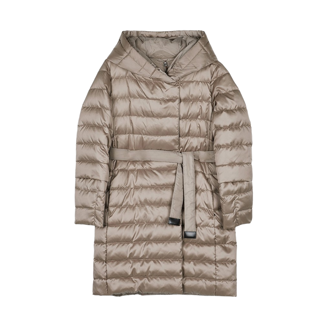 (W) 막스 마라 더 큐브 노베프 리버시블 발수 소재 사틴 다운 코트 베이지((W) Max Mara The Cube Novef Reversible Water-Resistant Satin Down Coat Beige)