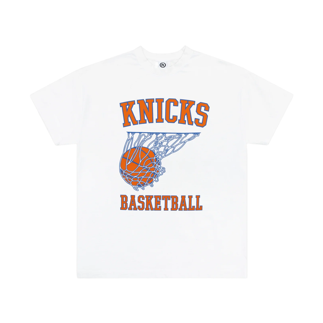 히든 NY 베스킷볼 티셔츠 화이트 닉스(Hidden NY Basketball T-Shirt White Knicks)