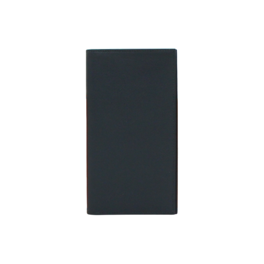 ITNE9APSGH4F Hermes Dark Green Citizen Twill Long Zip Silk Wallet