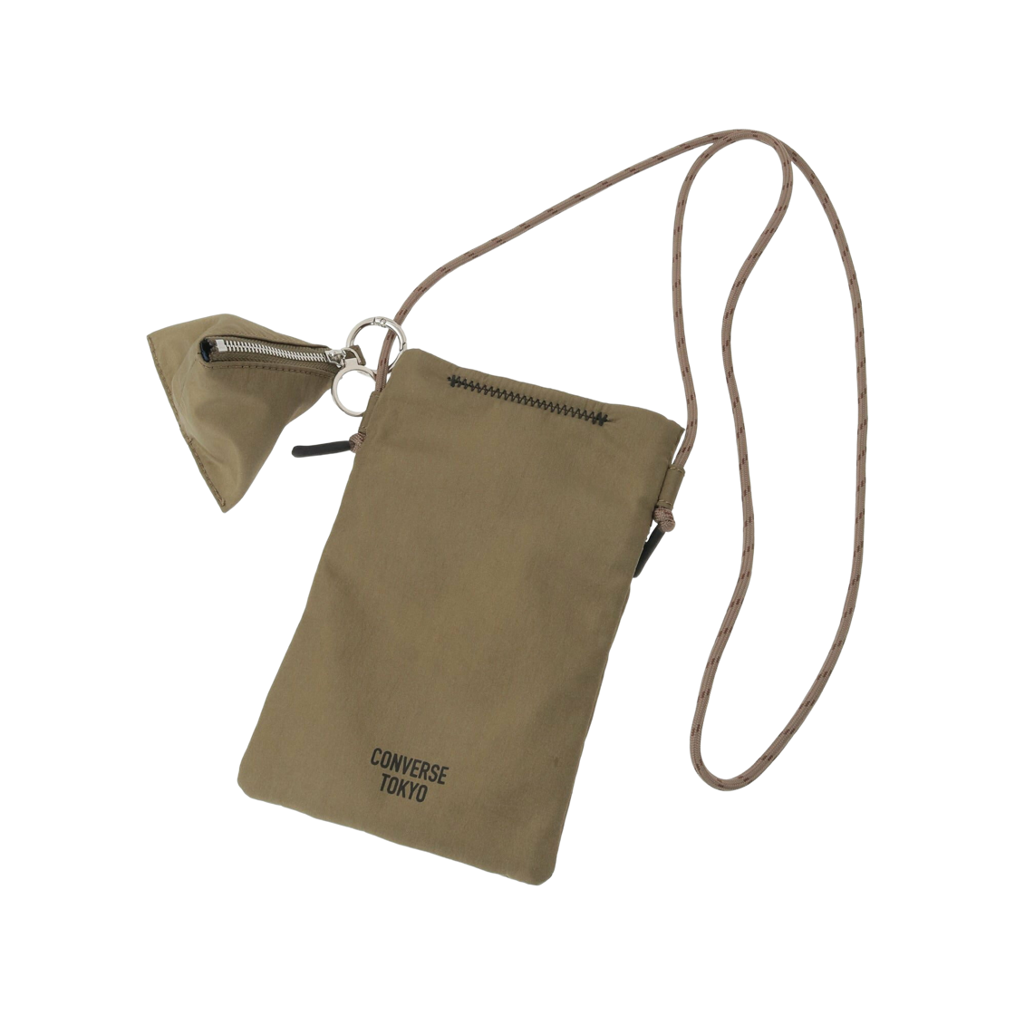 컨버스 도쿄 파우치 미니 숄더백 카키(Converse Tokyo Pouch Mini Shoulder Bag Khaki)