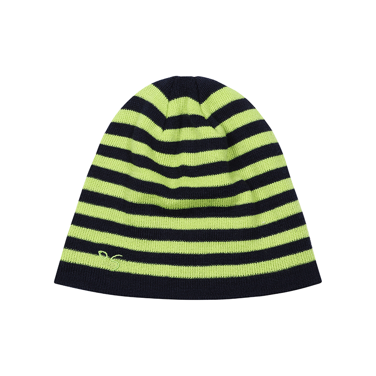 아웃도어서비스 스트라이프 비니 - 라임/네이비(OS Striped Beanie - Lime/Navy)