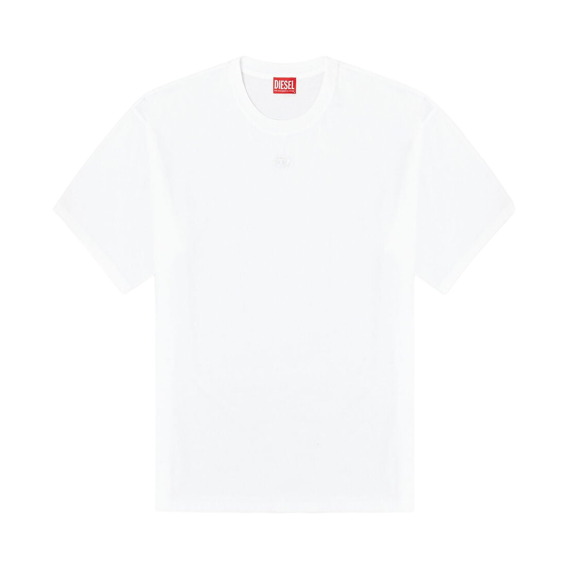 A215620PLAT-100 Diesel T-Lucien-IHBI T-Shirt White