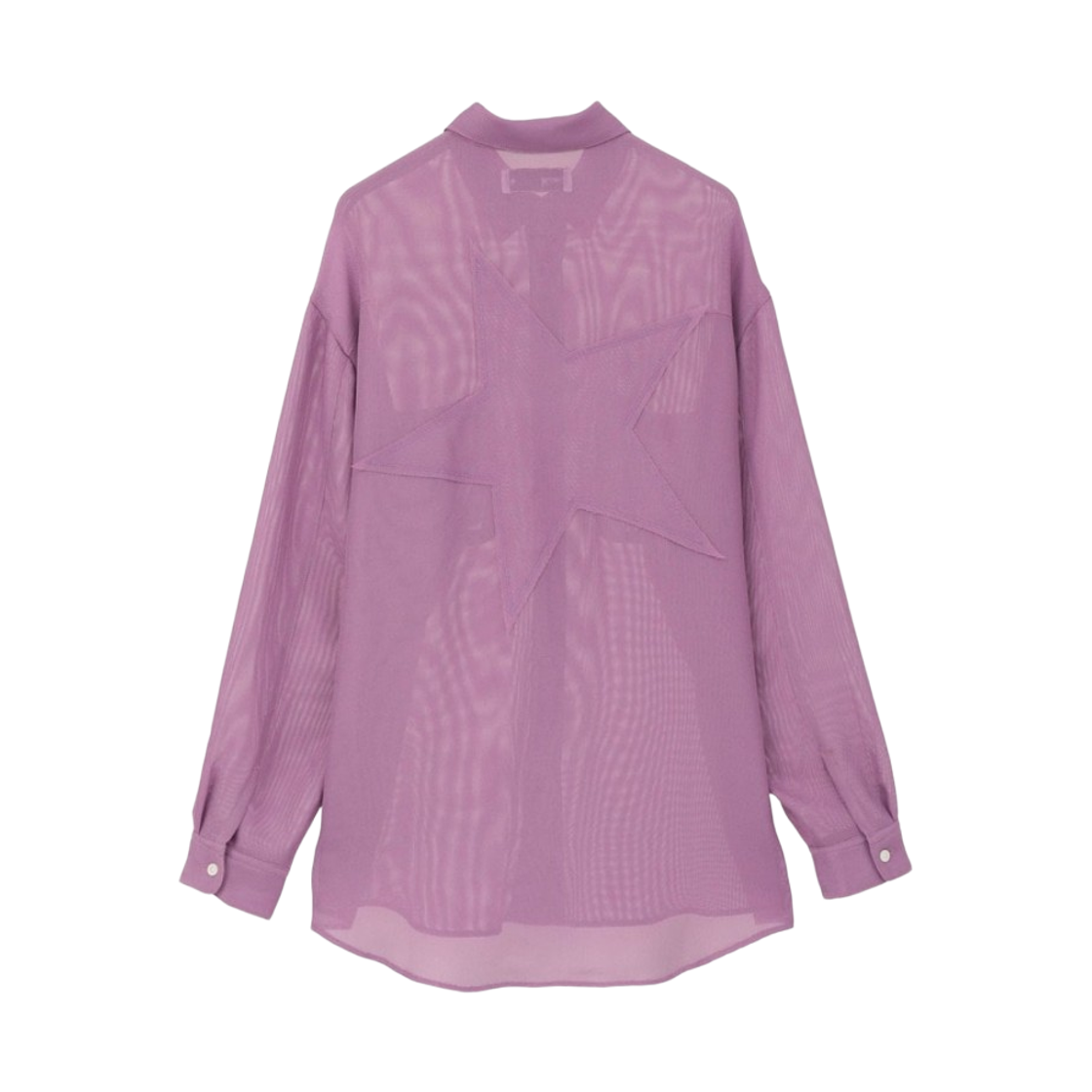 컨버스 도쿄 백 스타 메쉬 셔츠 라일락(Converse Tokyo Back Star Mesh Shirt Lilac) - 2