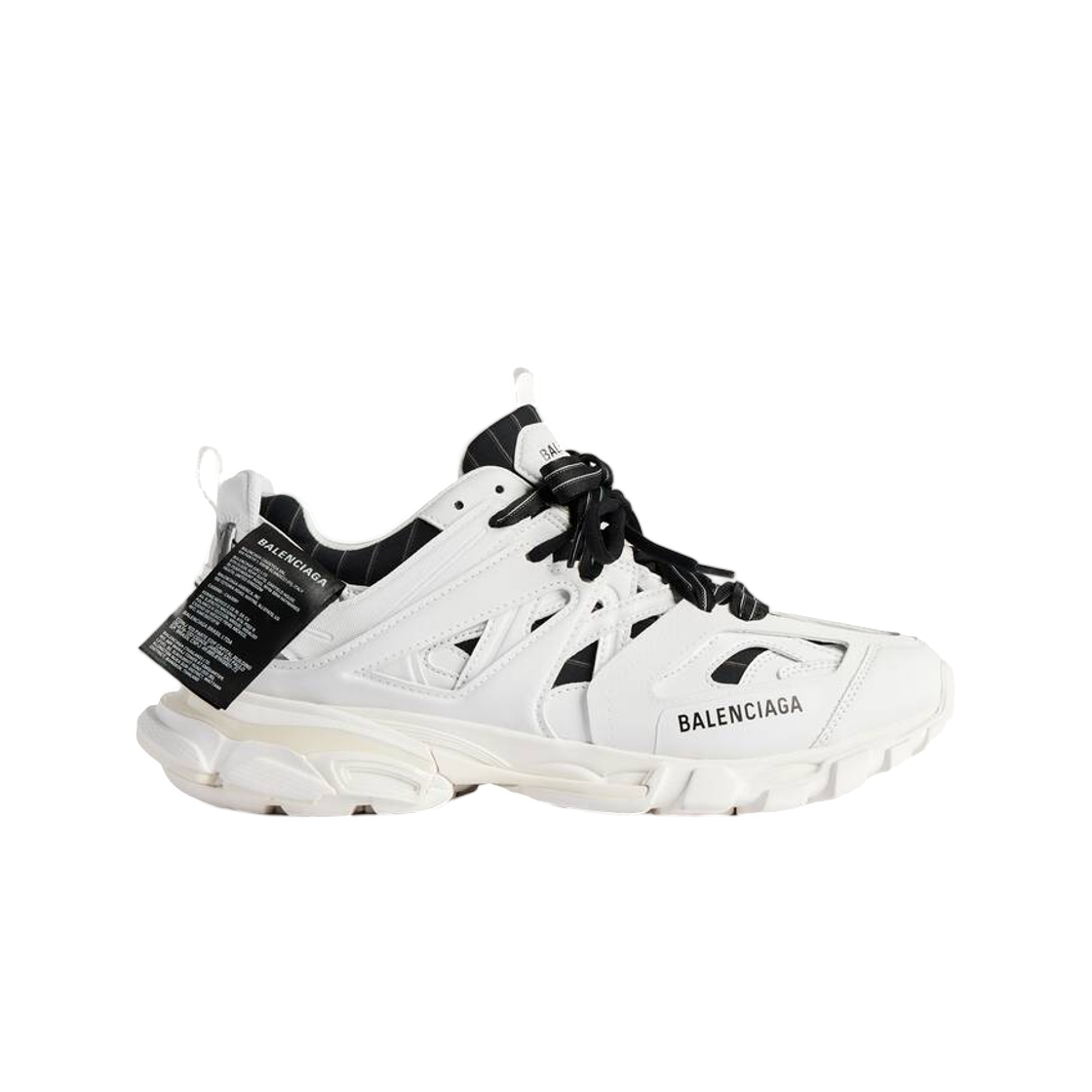 542023WTRSH9010 Balenciaga Track Shirt Sneaker White