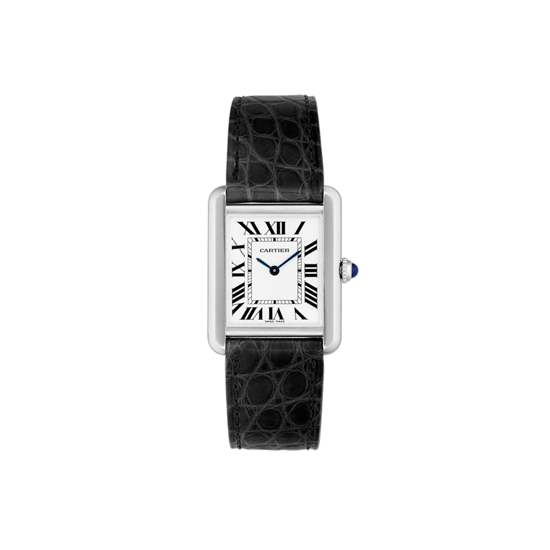 까르띠에 탱크 솔로 스몰 24x31-W520005 화이트 로마 NO.7984(Cartier Tank Solo Small W520005 White Roman No. 7984) - 1