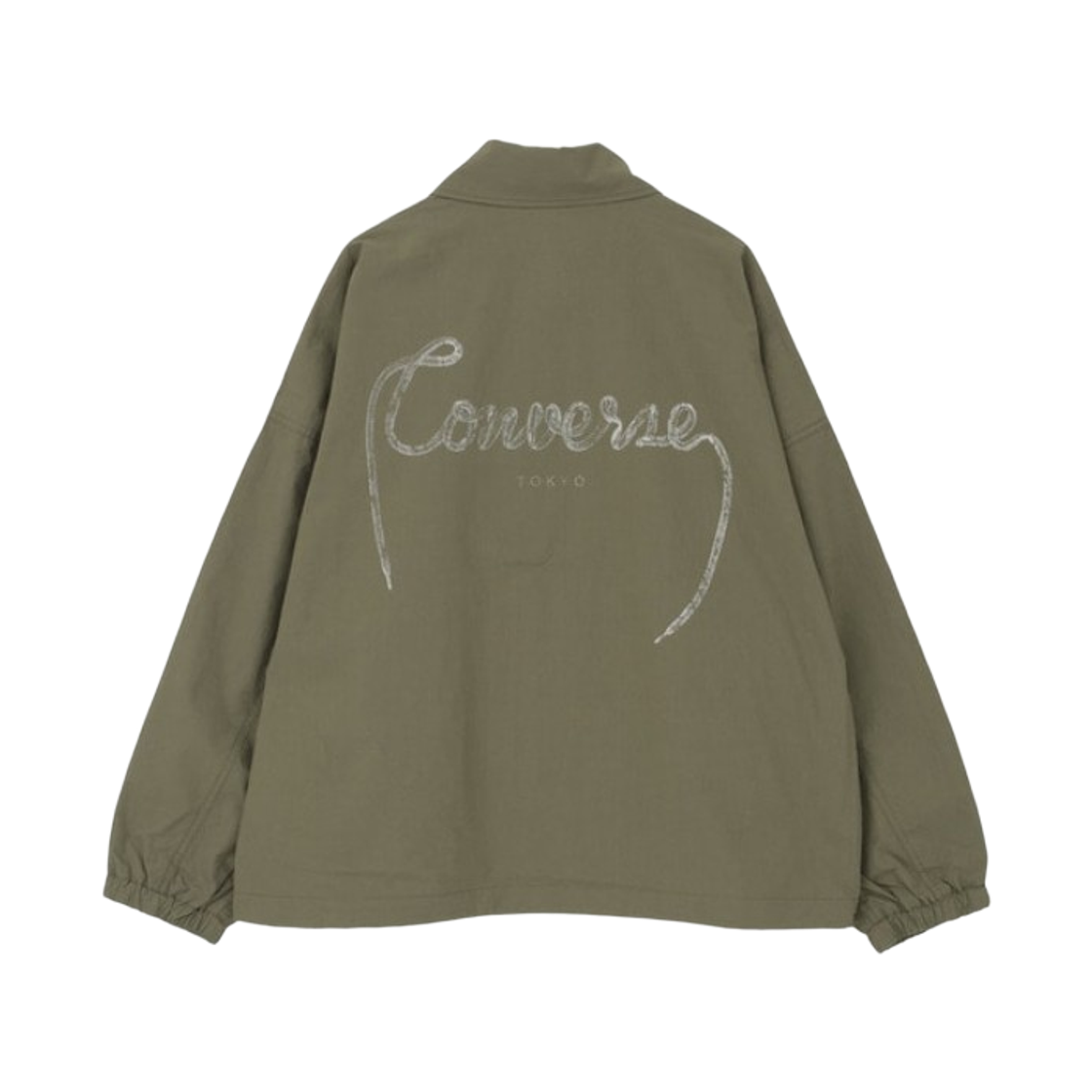 컨버스 도쿄 스핀들 로고 프린트 자켓 카키(Converse Tokyo Spindle Logo Print Jacket Khaki) - 2