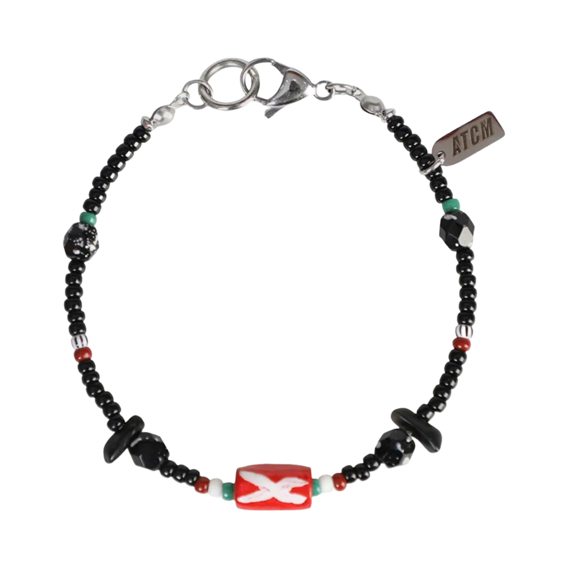 어센틱모즈 필드 팔찌 02 - 핸드크래프트 블랙(Authentic mods Field bracelet 02 - Handcraft black)