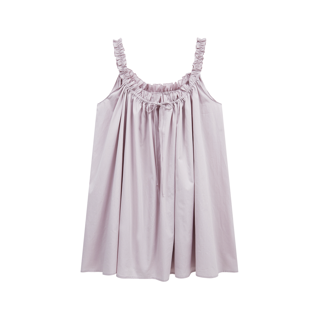 MF2636OP001MPPFR Margarin Fingers String Shirring One Piece Purple