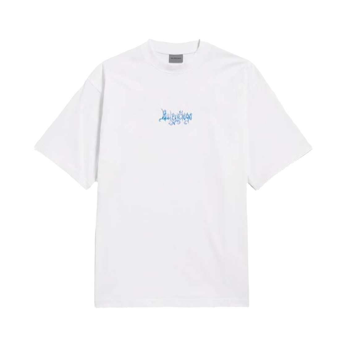 764235TUVT29000 Balenciaga Sketchy Medium Fit T-Shirt White