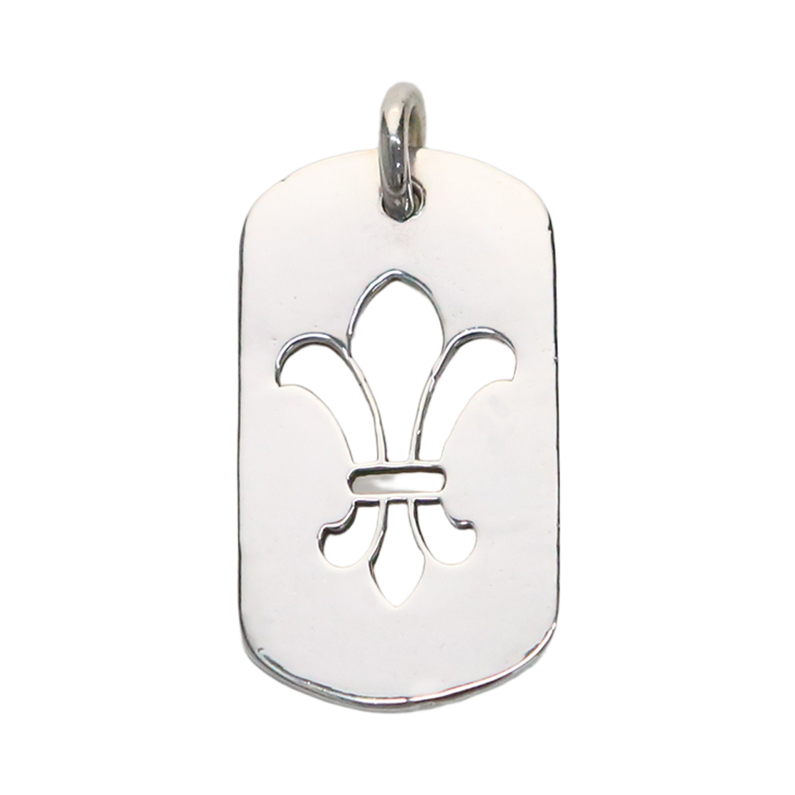 1230001 Hansroom Chrome Hearts Fleur Dogtag Lrg