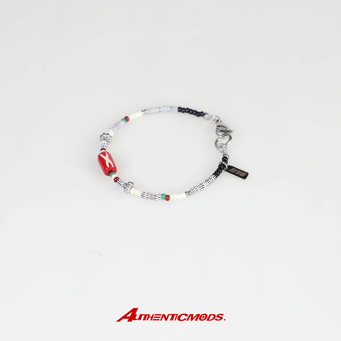 어센틱모즈 필드 팔찌 02 - 핸드크래프트 화이트(Authentic mods Field bracelet 02 - Handcraft  White) - 2