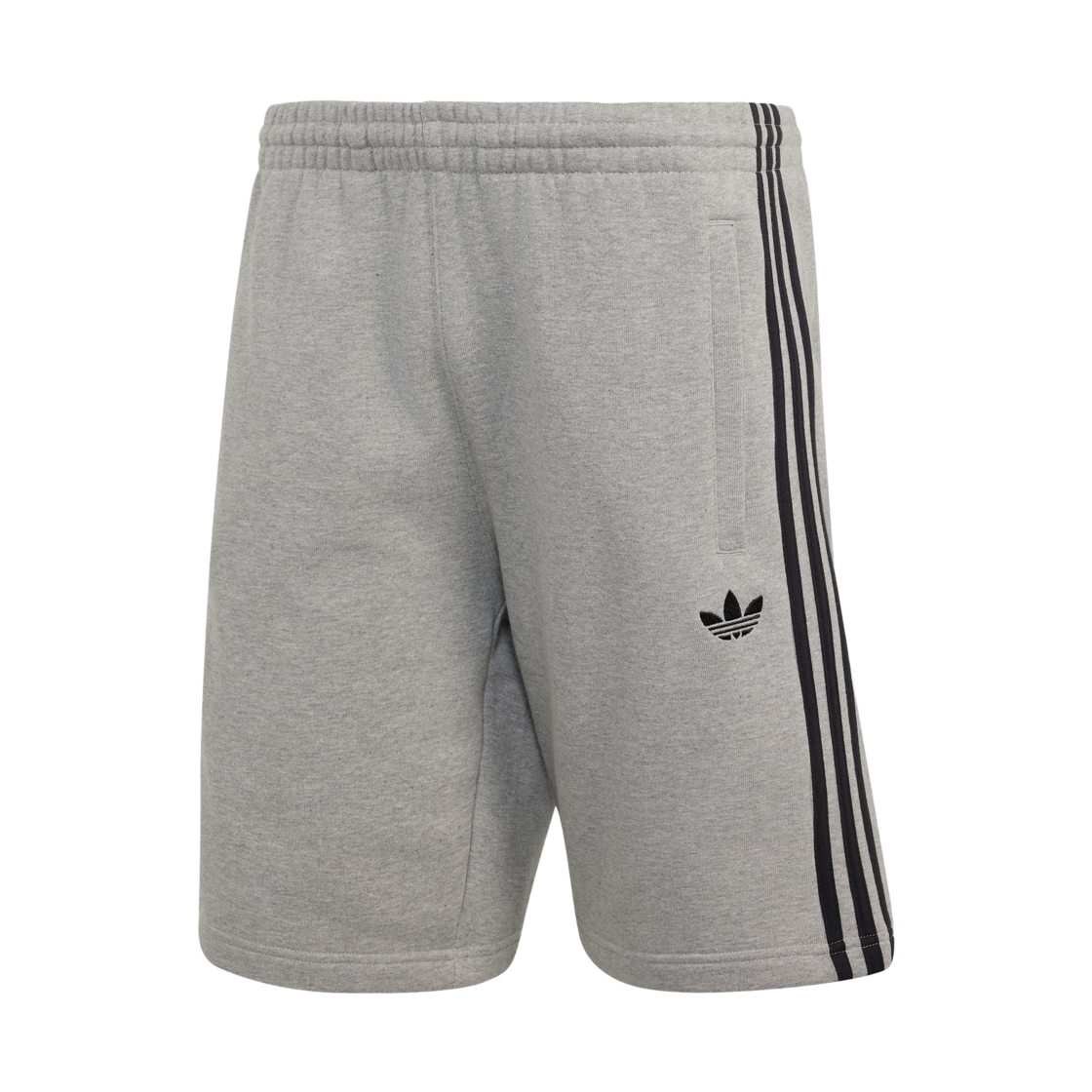 KE4108 Adidas 3-Stripes Shorts Medium Grey Heather Black - KR Sizing