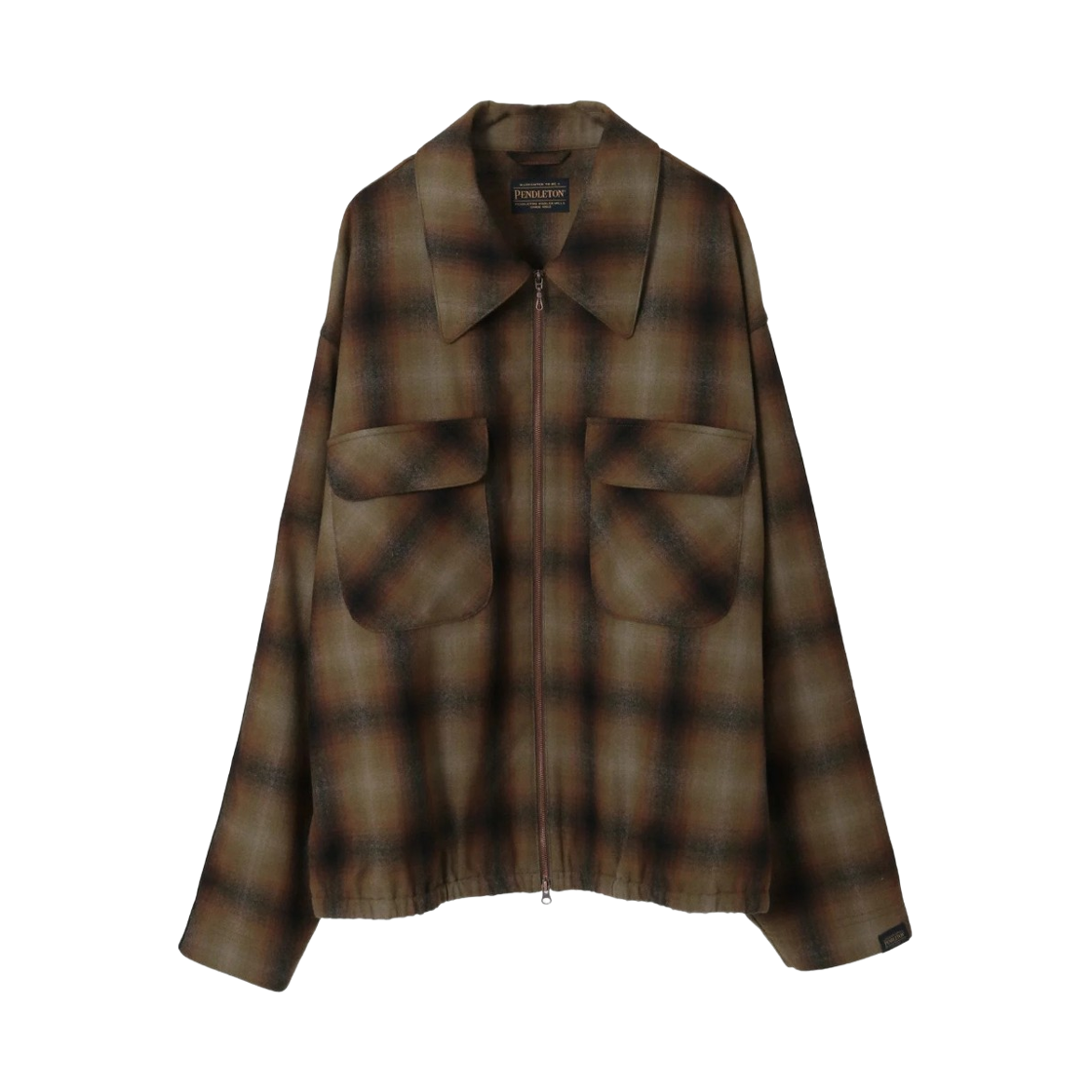์ปจ๋ฒ์ค ๋์ฟ x ํ๋คํด ์ฌ์ด๋ ๋ผ์ธ ์ฒดํฌ ์์ผ ๋ธ๋ผ์ด(Converse Tokyo x Pendleton Side Line Checked Jacket Brown)