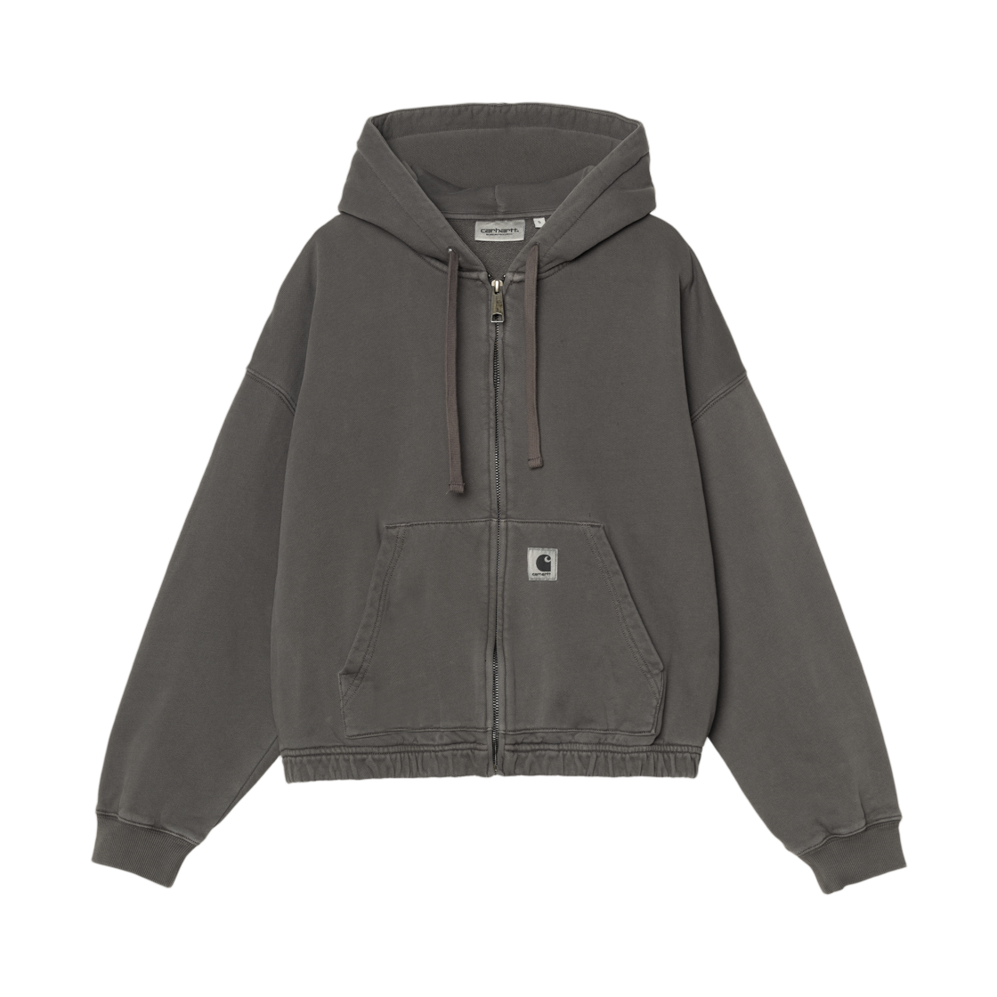 I036812-89-GD W Carhartt WIP Hooded Hoggard Jacket Black