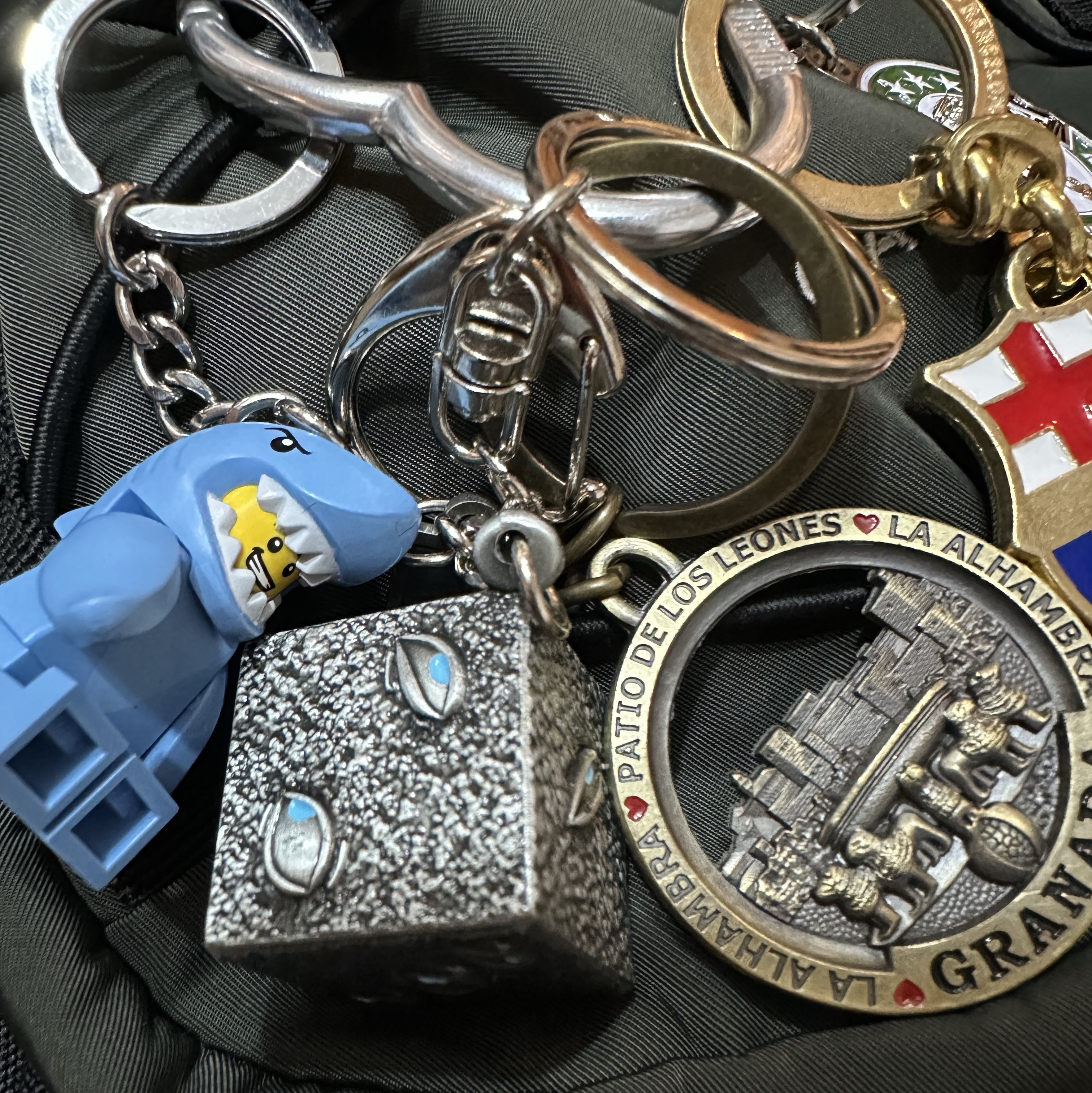 Jujutsu Kaisen Prison Realm Keyring 착용 스타일 - 1