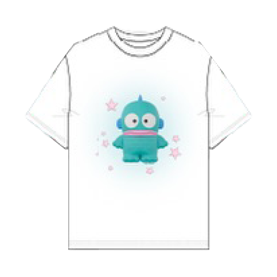 - Spao x Sanrio Characters Short Sleeve T-Shirt White