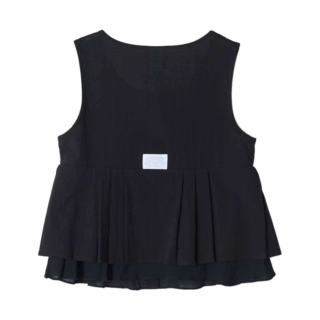 (W) 스파오 x 미세키 서울 슬리브리스 블랙((W) Spao x Miseki seoul Sleeveless Black) - 2