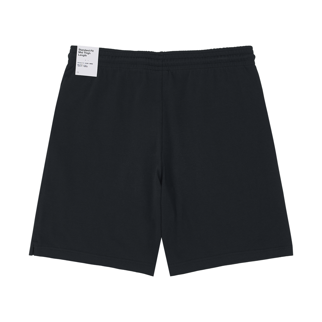 나이키 클럽 니트 쇼츠 블랙 화이트 - 아시아(Nike Club Knit Shorts Black White - Asia) - 2