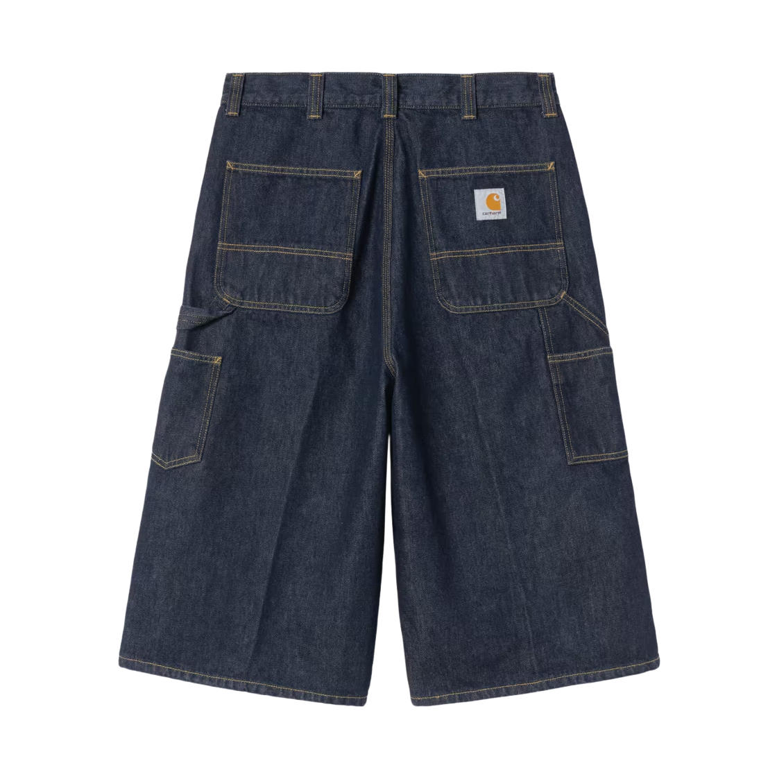 I037493-01-02 Carhartt WIP OG Double Knee Short Long Blue