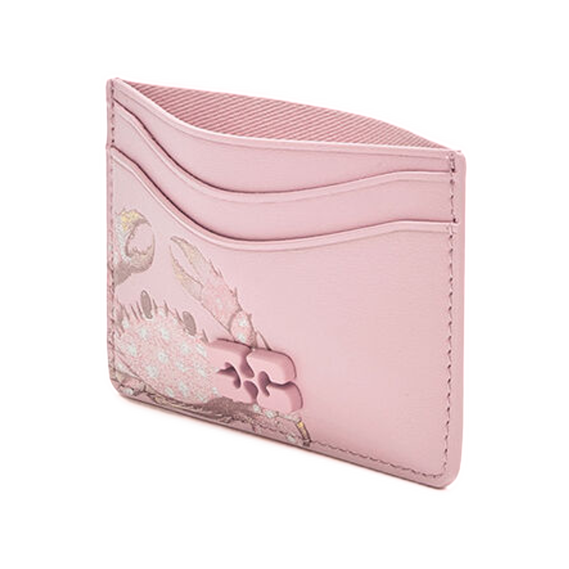 가니 보우 카드 홀더 핑크 핑크 넥타(Ganni Bou Card Holder in Pink Pink Nectar) - 2