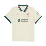 Nike Liverpool FC 2021/22 Dri-Fit Match Away Short Sleeve Jersey Fossil Bright Crimson (DB2532-239) (Non Marking Ver.)