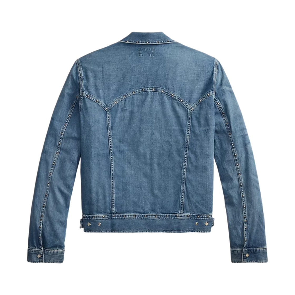 더블알엘 스터드 인디고 데님 자켓 딜런 워시(Double RL Studded Indigo Denim Jacket Dillon Wash) - 2