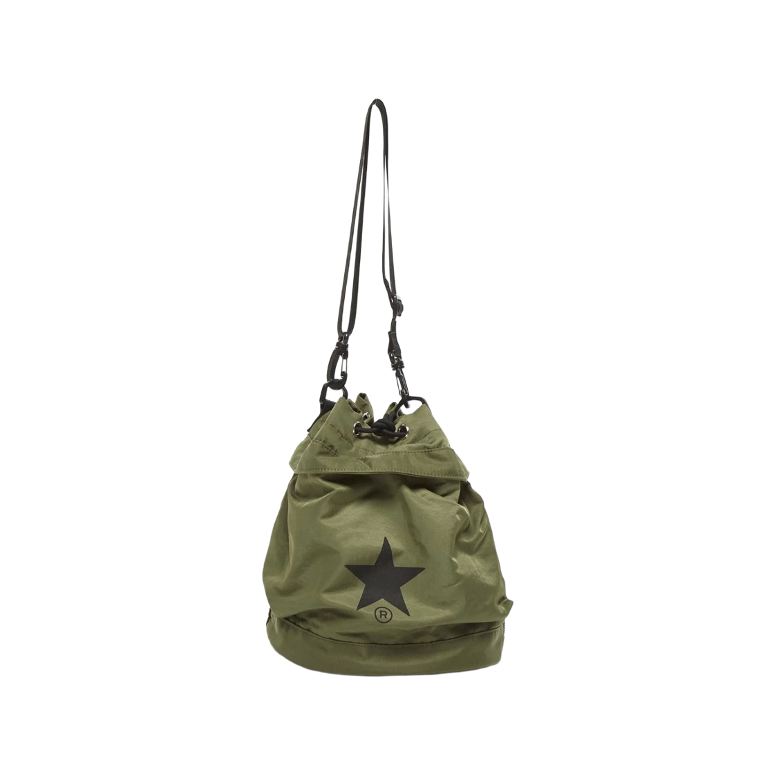 컨버스 도쿄 나일론 벌룬 숄더백 카키(Converse Tokyo Nylon Balloon Shoulder Bag Khaki)