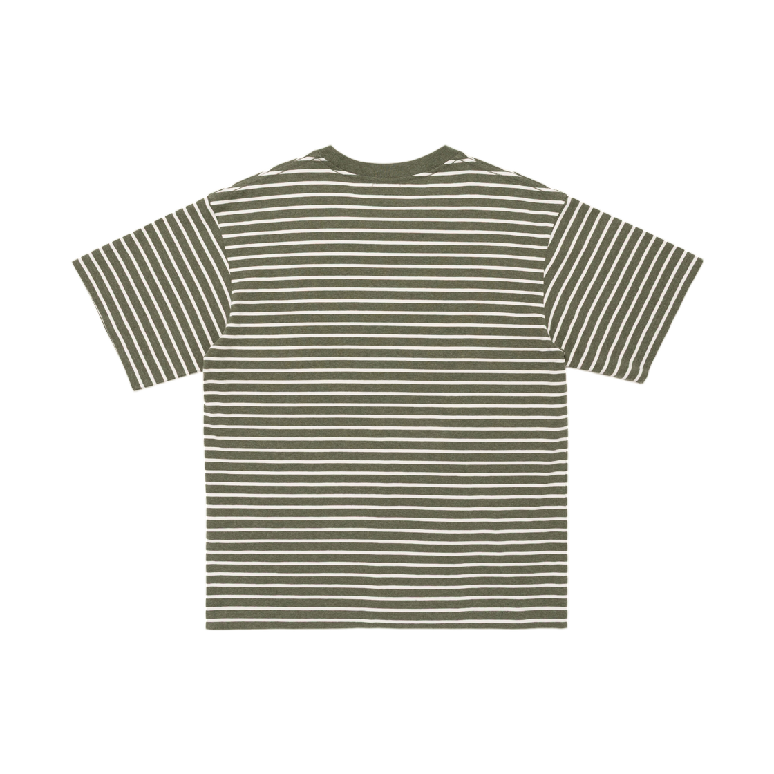휴먼 메이드 하트 스트라이프 티셔츠 올리브 드랩(Human Made Heart Striped T-Shirt Olive Drab) - 2