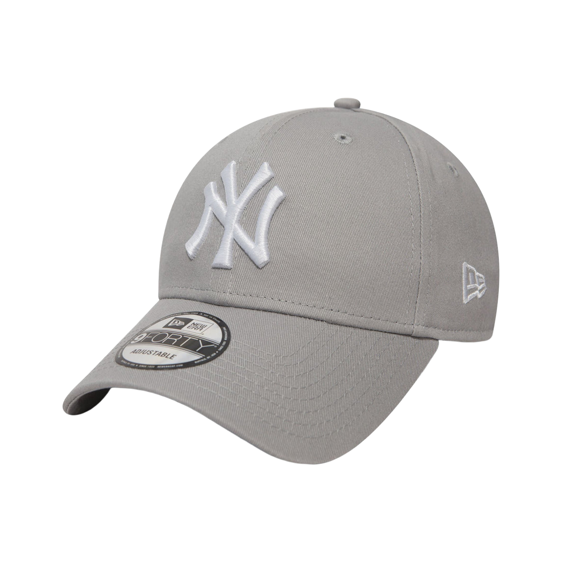 10531940 New Era New York Yankees 9Forty Essential Cap Grey