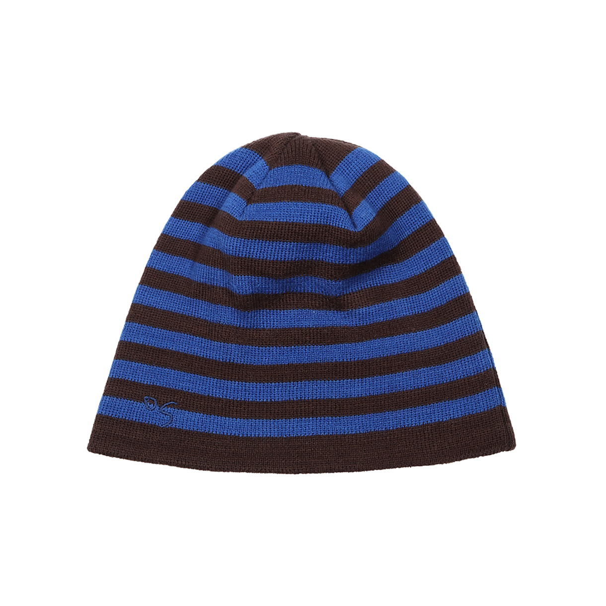 아웃도어서비스 스트라이프 비니 - 블루/브라운(OS Striped Beanie - Blue/Brown) - 1