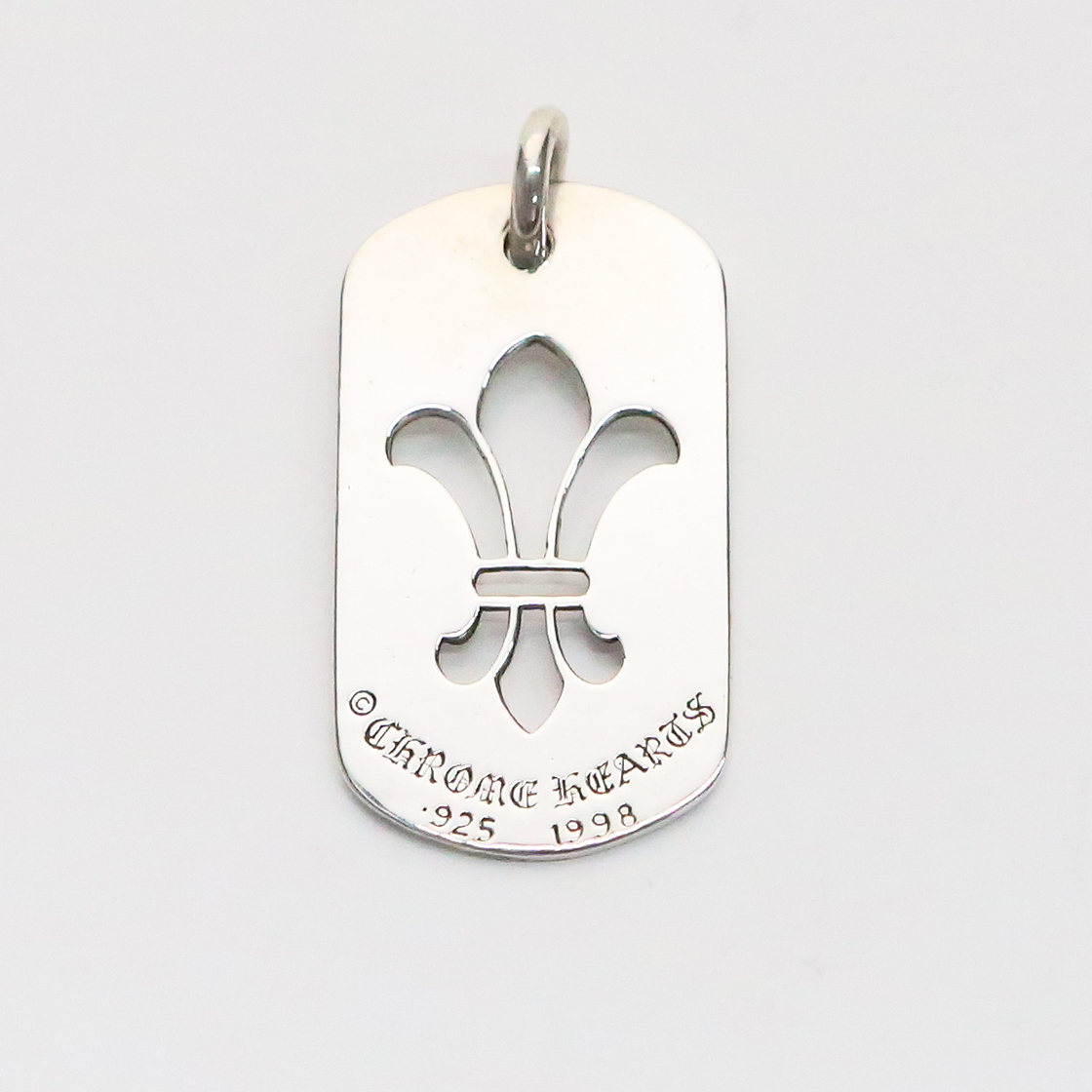 한스룸 크롬하츠 플레어 도그택 라지(Hansroom Chrome Hearts Fleur Dogtag Lrg) - 4