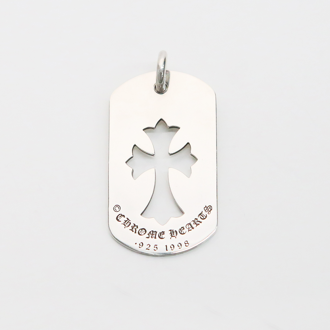 한스룸 크롬하츠 컷아웃크로스 도그택 라지(Hansroom Chrome Hearts CutOut Cross Dogtag LRG) - 3