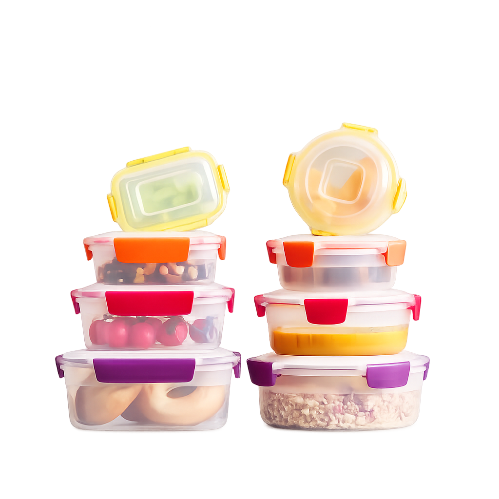 조셉조셉 네스트락 혼합 밀폐용기 8종 세트 (멀티컬러)(Joseph Joseph Nest Lock Mixed Food Container 8‑Piece Set (Multicolor)) - 1