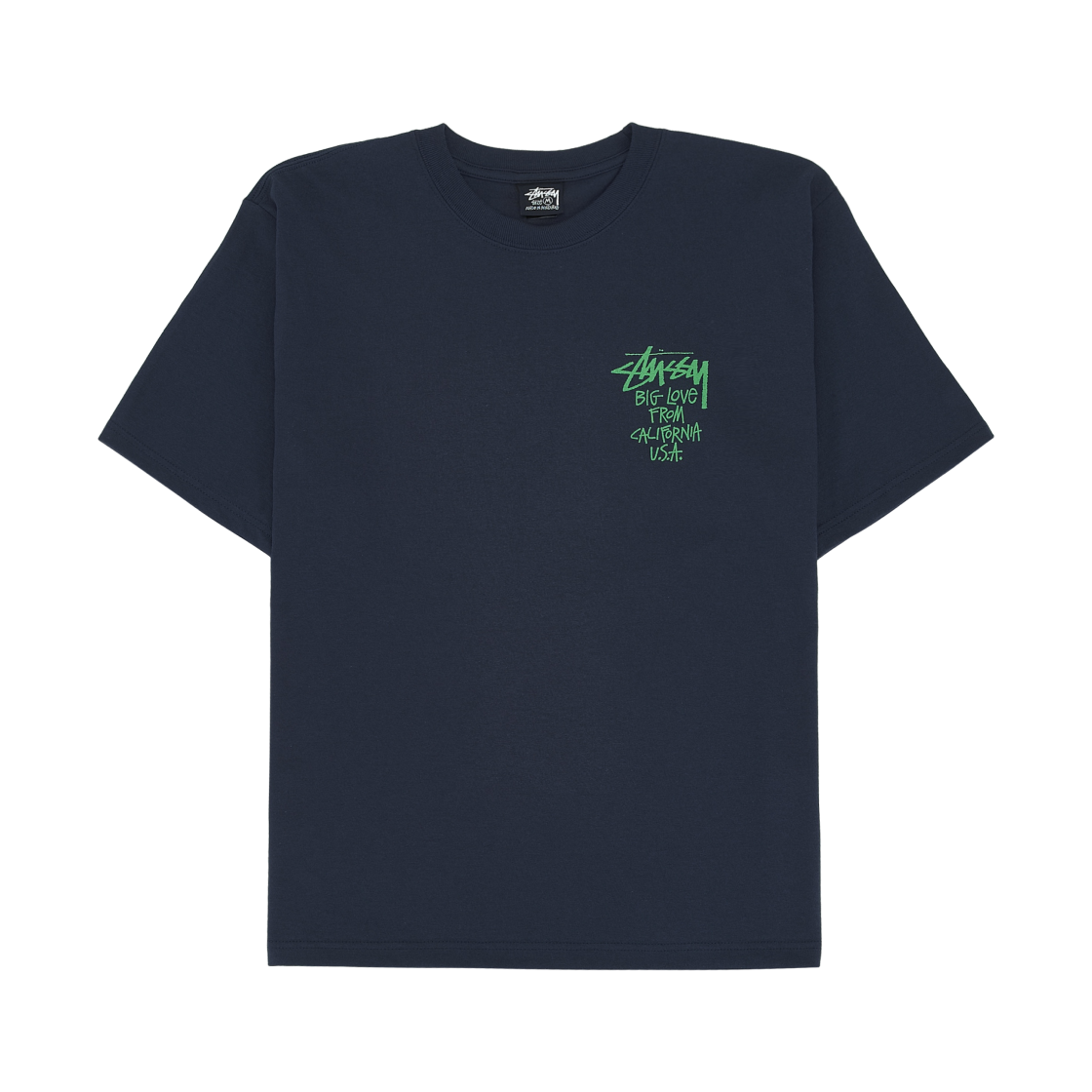 스투시 빅 러브 티셔츠 네이비(Stussy Big Love T-Shirt Navy) - 2