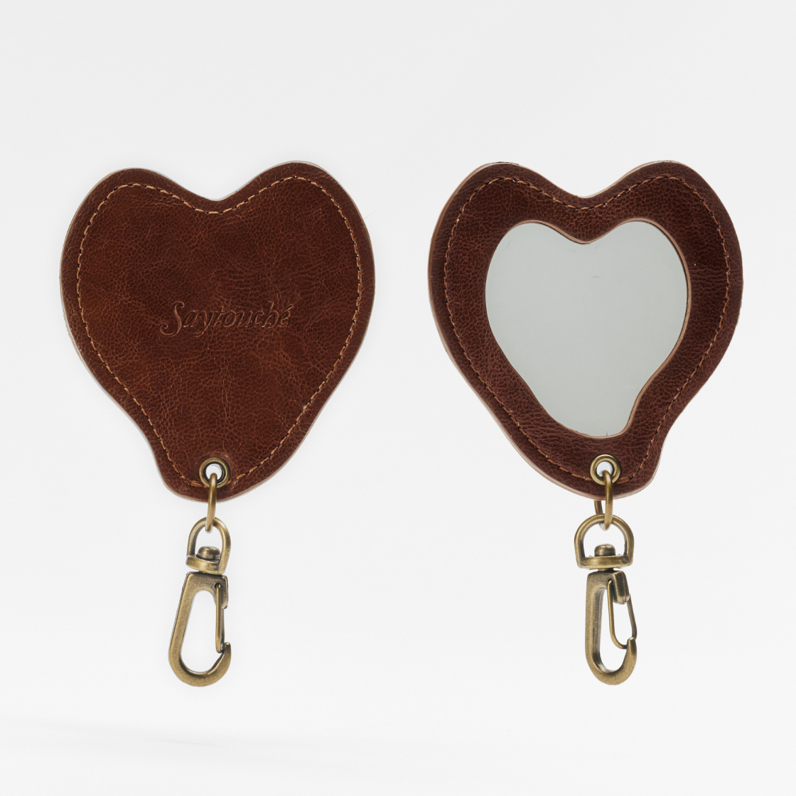 세이투셰 레더 리퀴파이드 미러 키링 2colors(Say Touche Leather Liquified Mirror Keyring  2colors) - 5