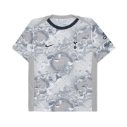 Nike Tottenham Hotspur Academy Pro Home Dri-Fit Football Pre-Match Top White Light Iron Ore (Non Marking Ver.)