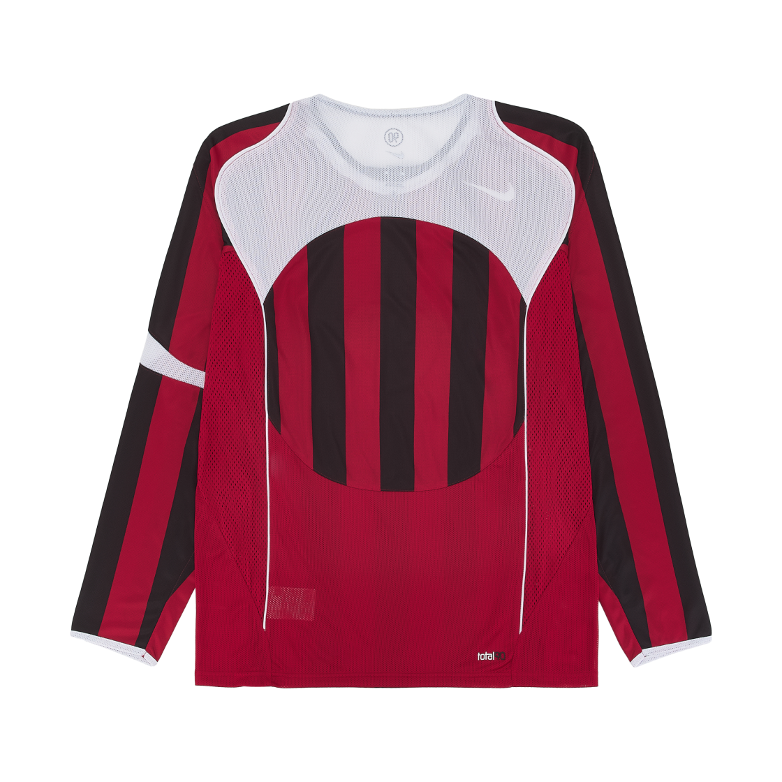 나이키 토탈 90 드라이핏 롱슬리브 풋볼 탑 짐 레드 화이트 - 아시아(Nike Total 90 Dri-Fit Long Sleeve Football Top Gym Red White - Asia) - 2