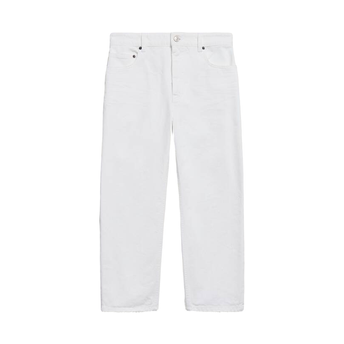 A001NXTUW619000 (W) Balenciaga Jackie Capri White