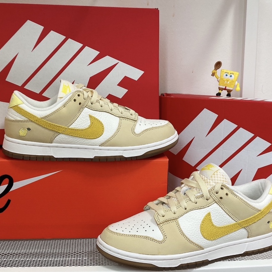 (W) Nike Dunk Low Lemon Drop 착용 스타일