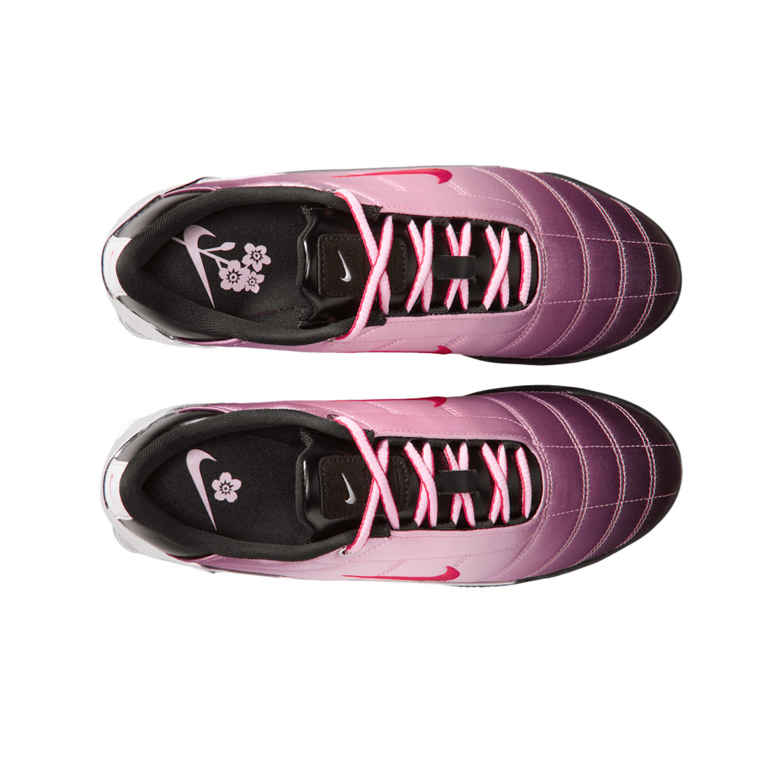(W) 나이키 x 포겟미낫 토탈 90 샥스 마지아 샤이 핑크 앤 유니버시티 레드((W) Nike x Forget-me-nots Total 90 Shox Magia Shy Pink and University Red) - 2