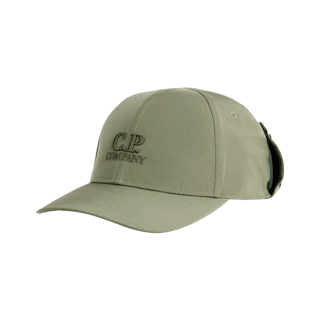 C.P. 컴퍼니 크롬-R 고글 캡 폴른 락 그레이 - 25FW(C.P. Company Chrome-R Goggle Cap Fallen Rock Grey - 25FW) - 1