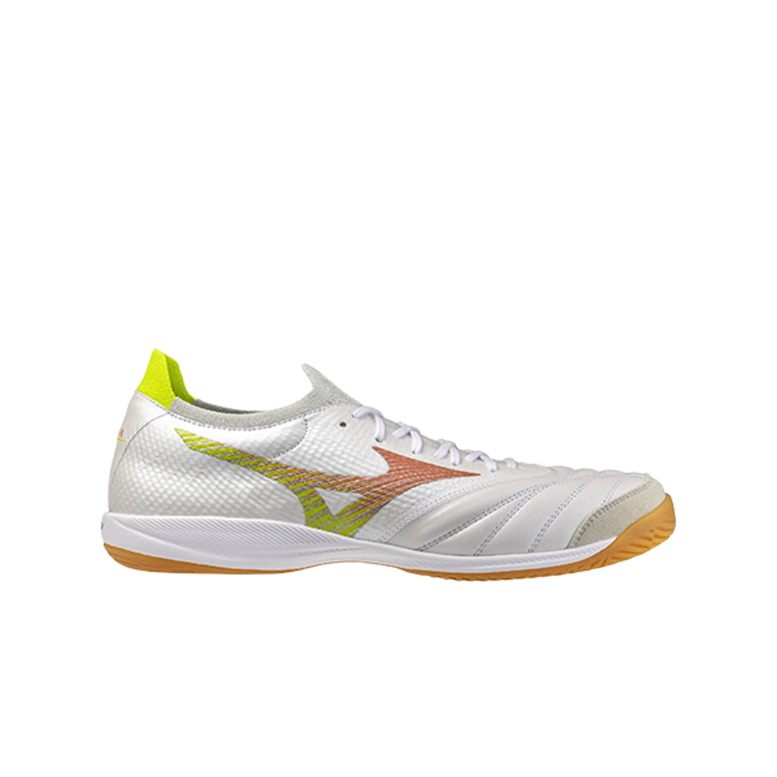 Q1GA269054 Mizuno Morelia Neo Sala Beta Japan In Futsal Super White Pearl Orange