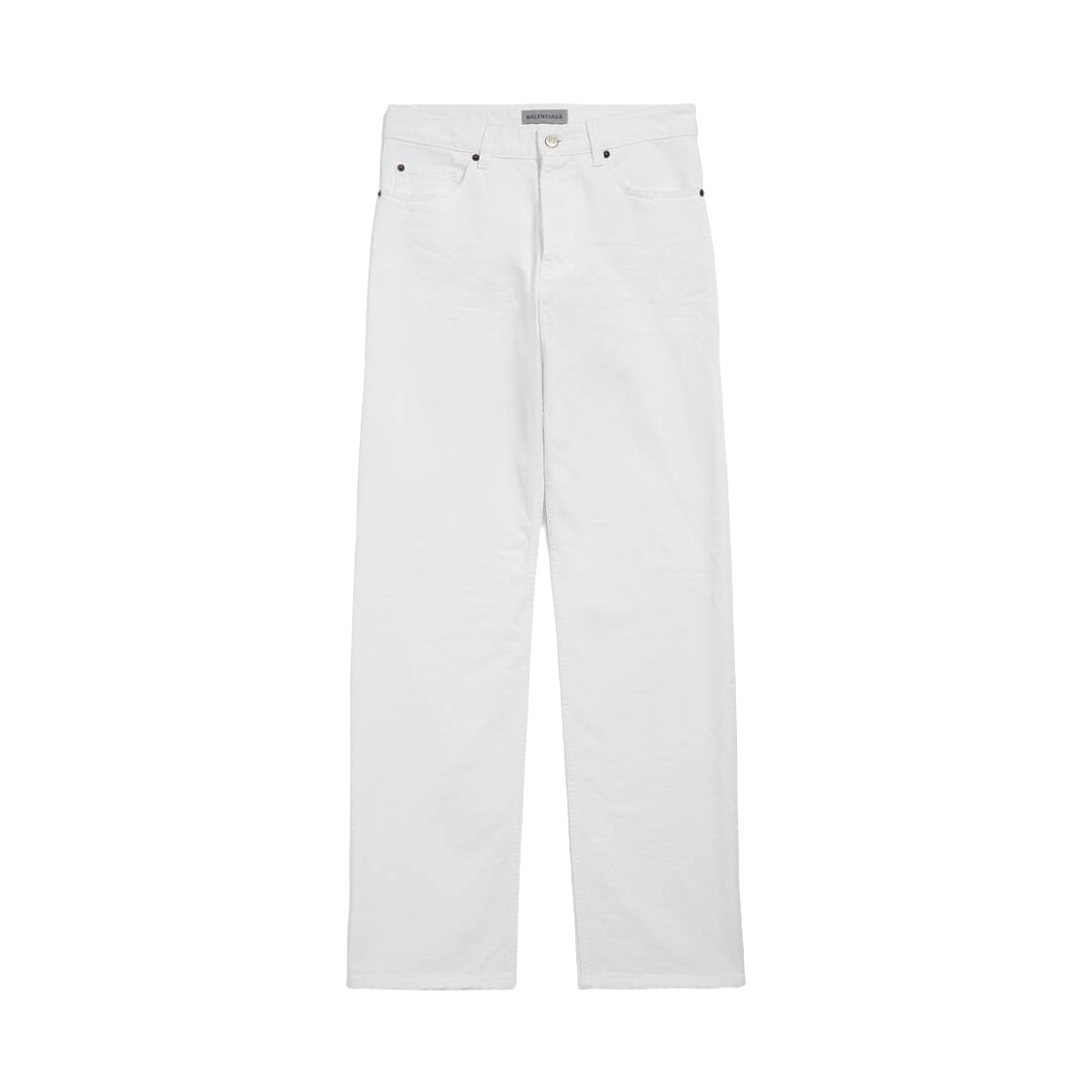 A001RMTUW619000 Balenciaga Slim Fit Jeans White