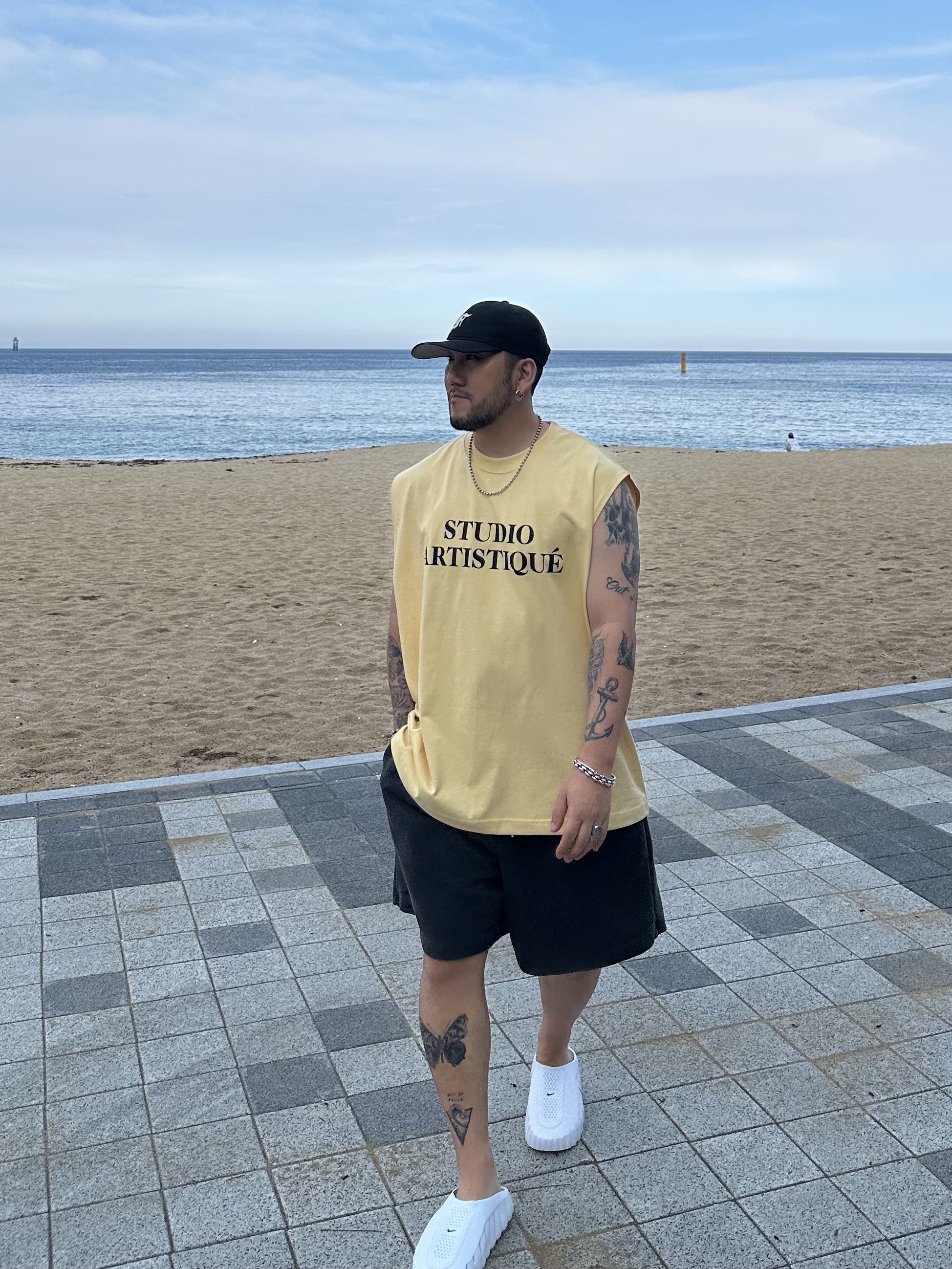 New Era x Fear of God 9forty Chicago White Sox Adjustable Cap Black, Nike Mind 001 Slide White ์ฐฉ์ฉ ์คํ์ผ - 3