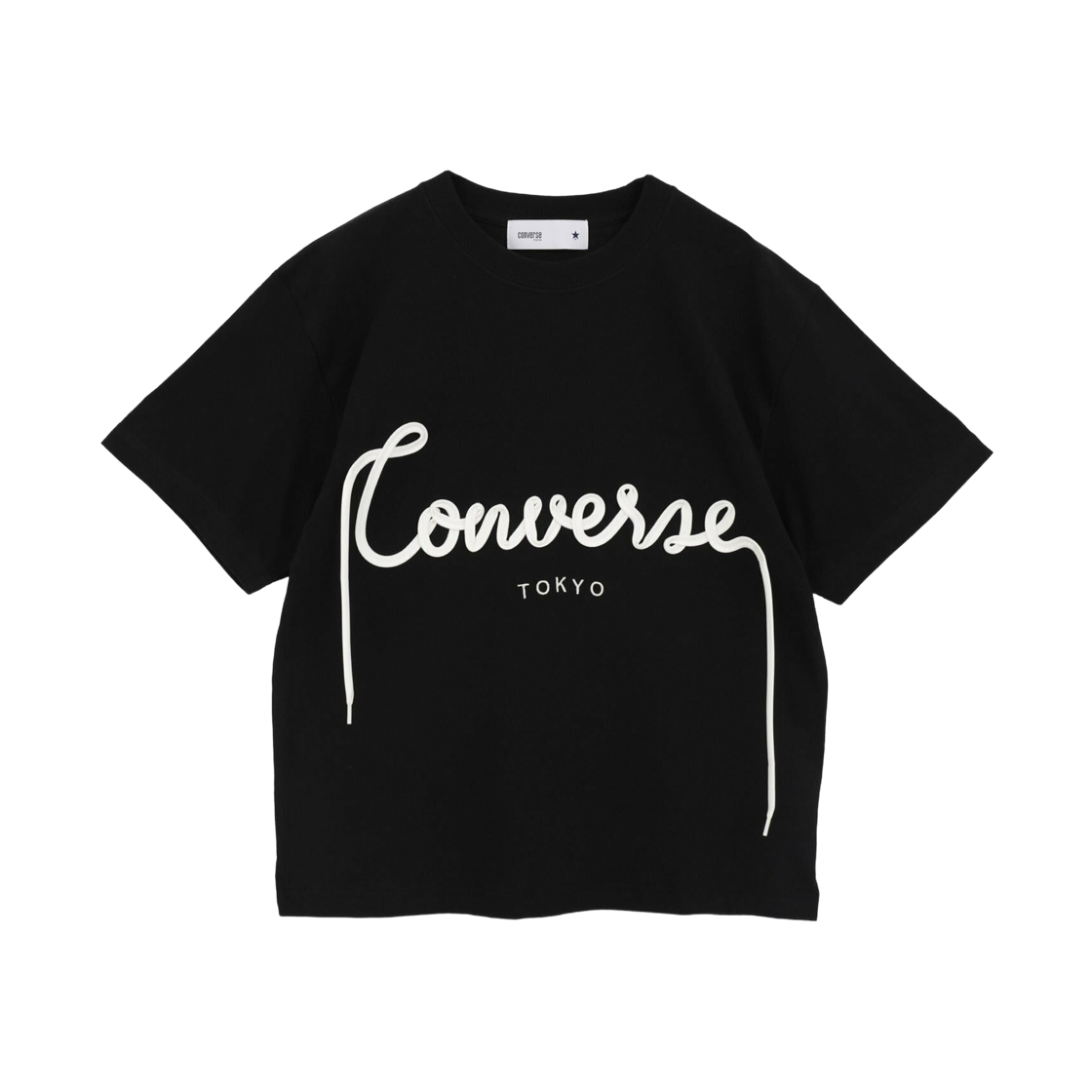 A2861UTS359 Converse Tokyo Spindle Logo T-Shirt Black