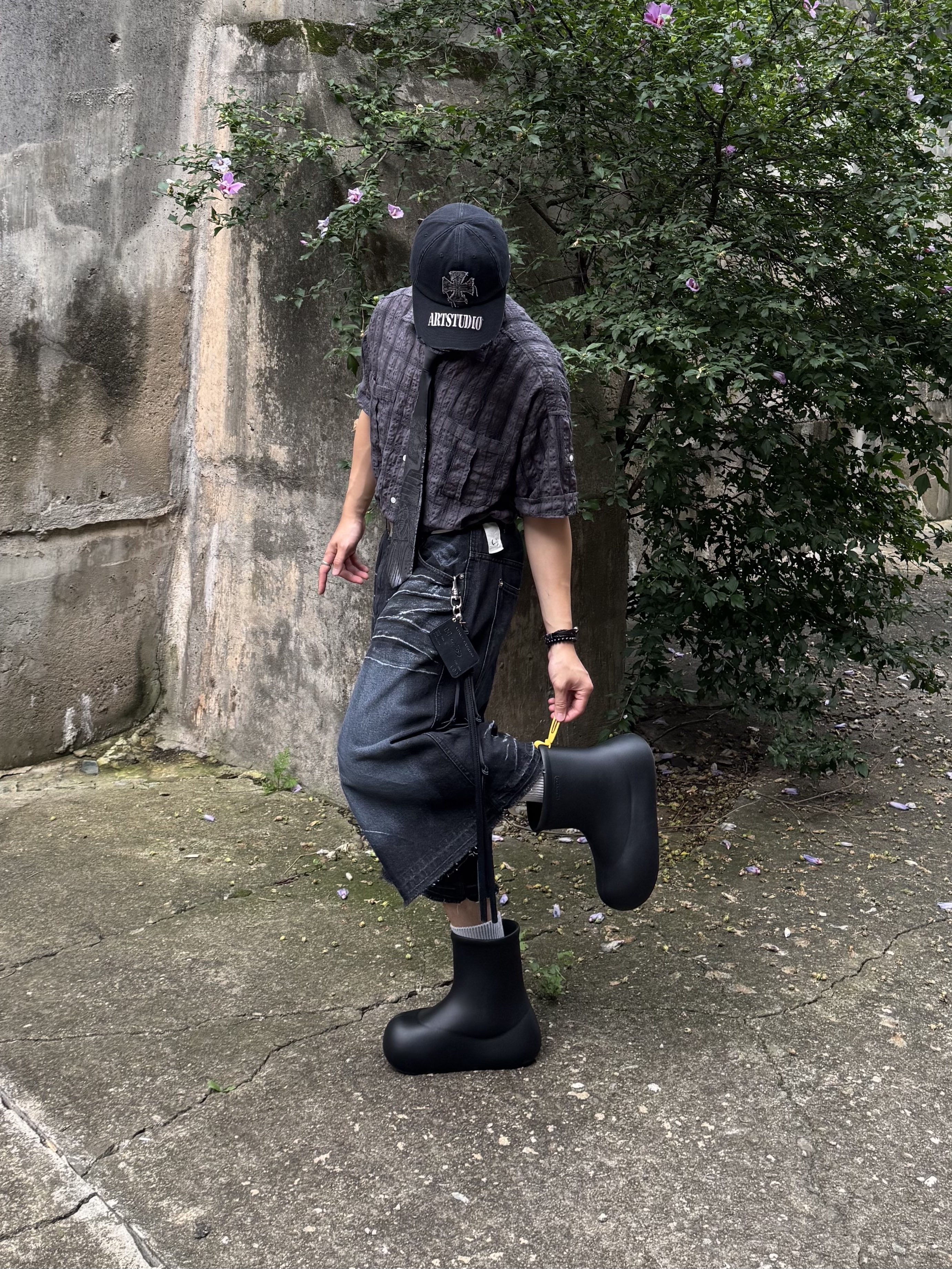 Taw&Toe Zerovity Murff Black 착용 스타일