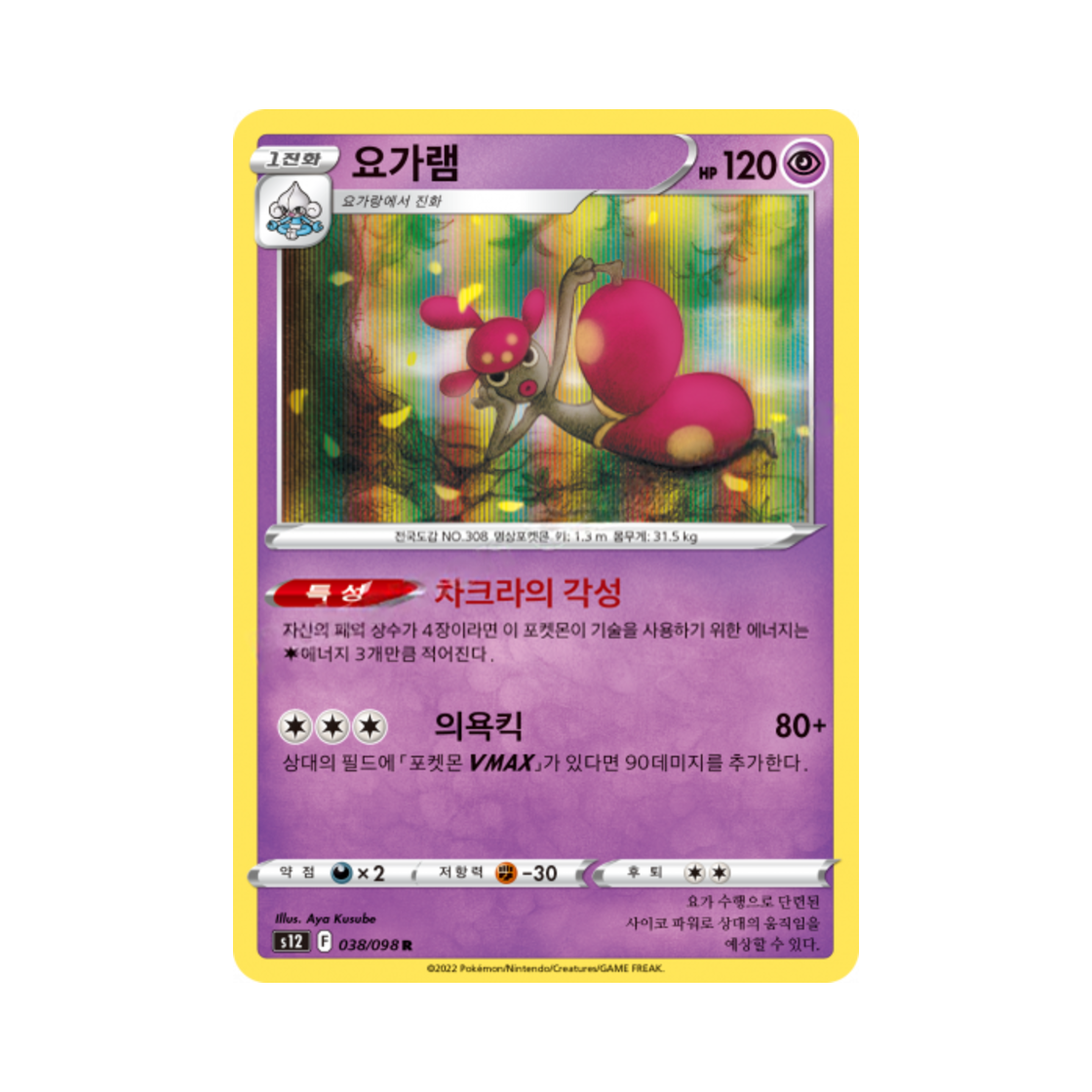 포켓몬 TCG 요가램 R 패러다임트리거 (한글판)(Pokemon TCG Medicham R Paradigm Trigger (Korean Ver.)) - 1