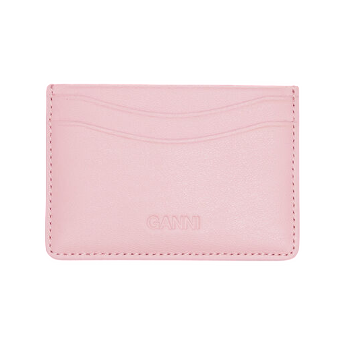 가니 보우 카드 홀더 핑크 핑크 넥타(Ganni Bou Card Holder in Pink Pink Nectar) - 3